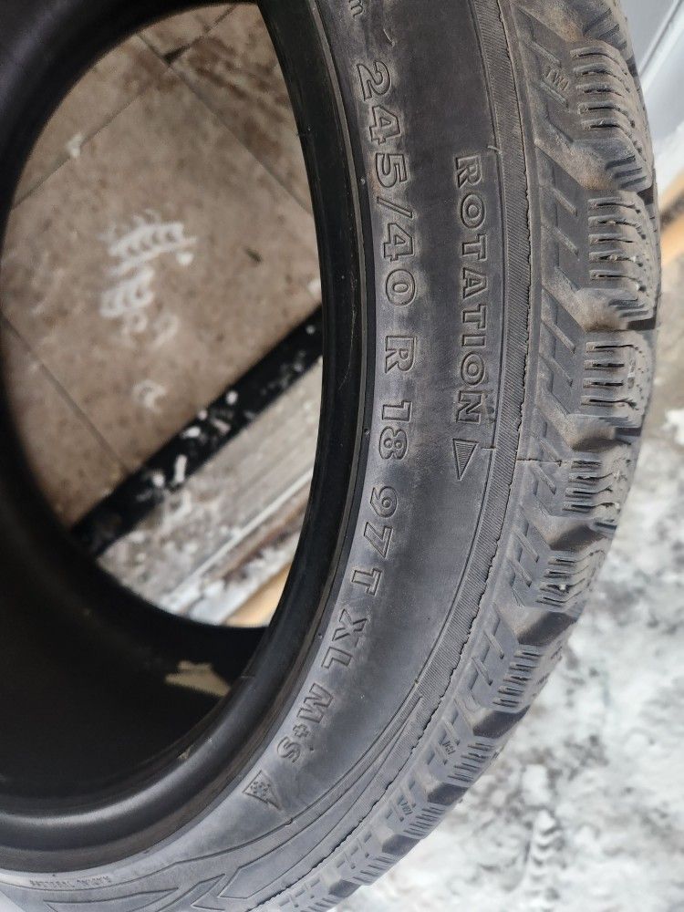Set Of 4 Nokian (Rims Included)