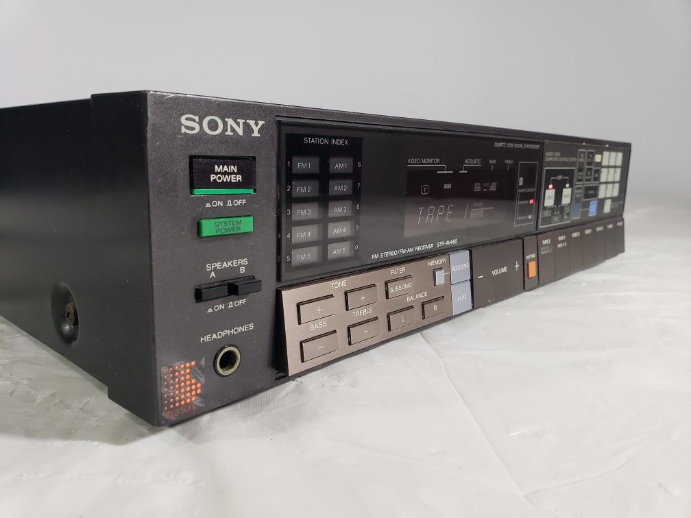 SONY STR-AV460 A/v CENTER AM/FM STEREO RECEIVER ●●TESTED ●●