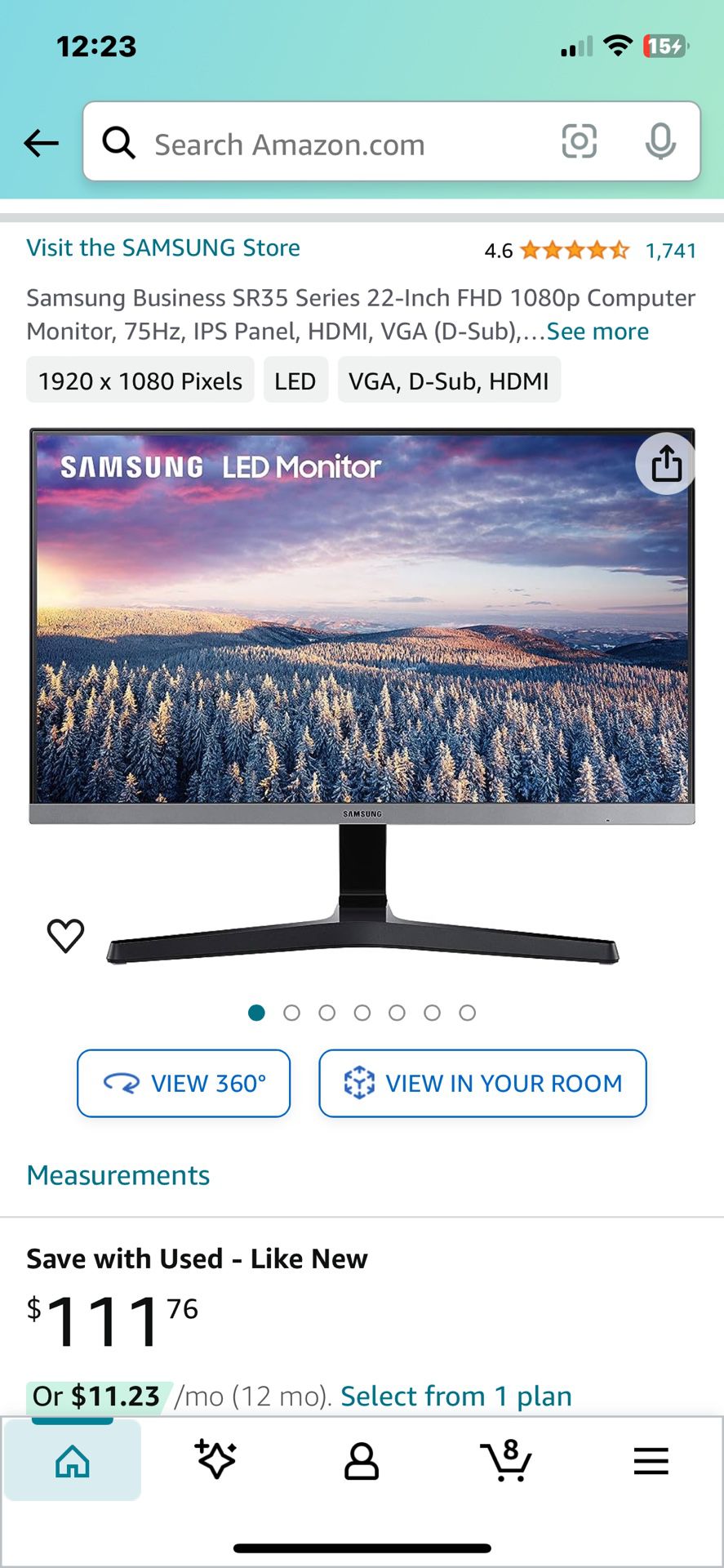2 Monitors for sale