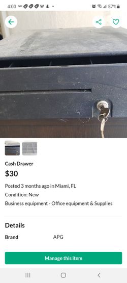 $$ Drawer