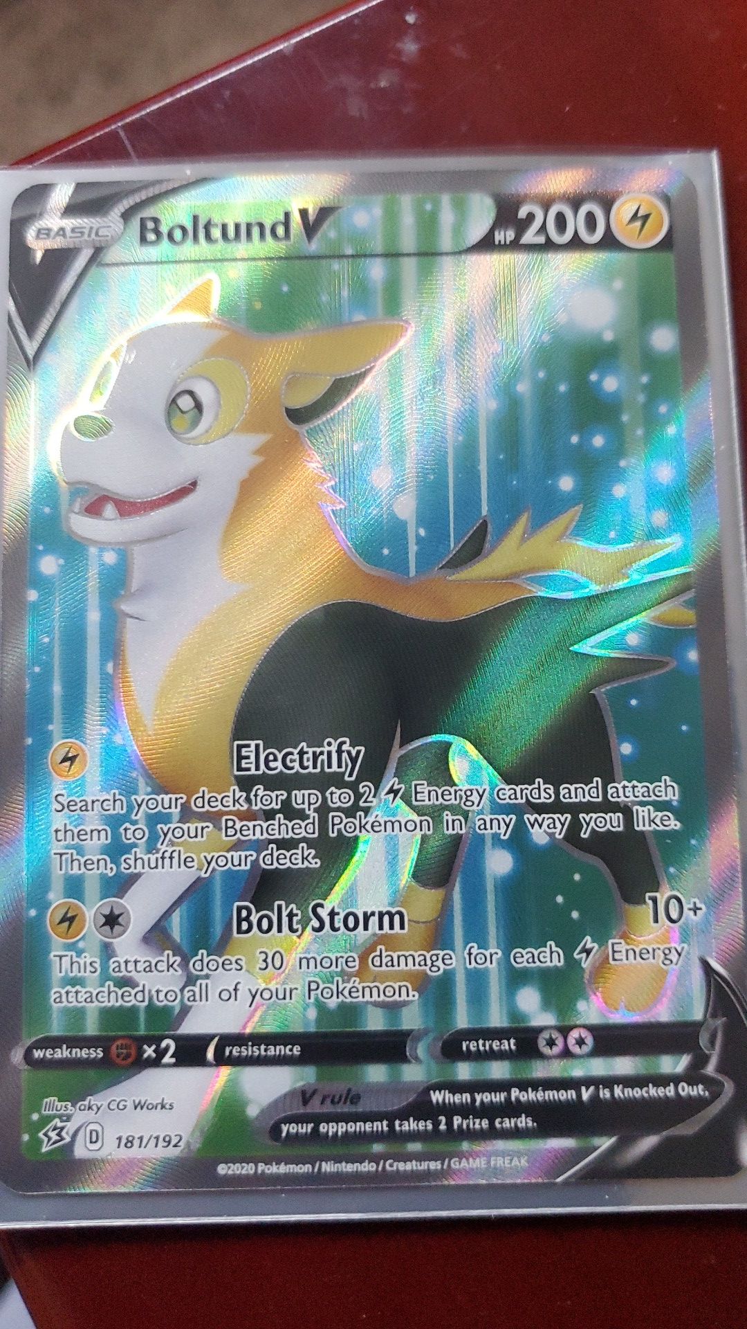 BOLTUND V (FULL ART)