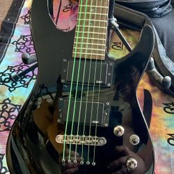 The ESP LTD KH-JR Kirk Hammett Junior Electric Guitar w/ Gig Bag