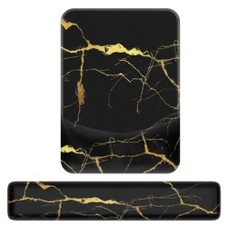 Anyshock Mouse Pad Black, Ergonomic Mouse Pad and Keyboard Wrist Rest, Memory Foam Keyboard Mouse