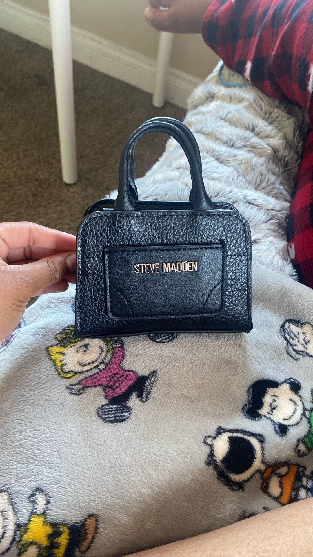 Mini Steve Madden keychain