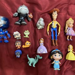 Disney Toy Figures Funko Mystery Jasmine Woody 