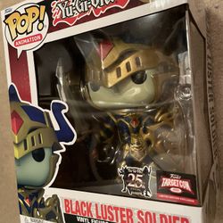 Funko Pop Large 6 Inch Exclusive Anime Yu-gi-oh Black Luster Soldier