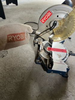 Ryobi Miter Saw with Dust Bag