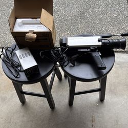 Color video cameras a collector camera from the 70’’s in good condition