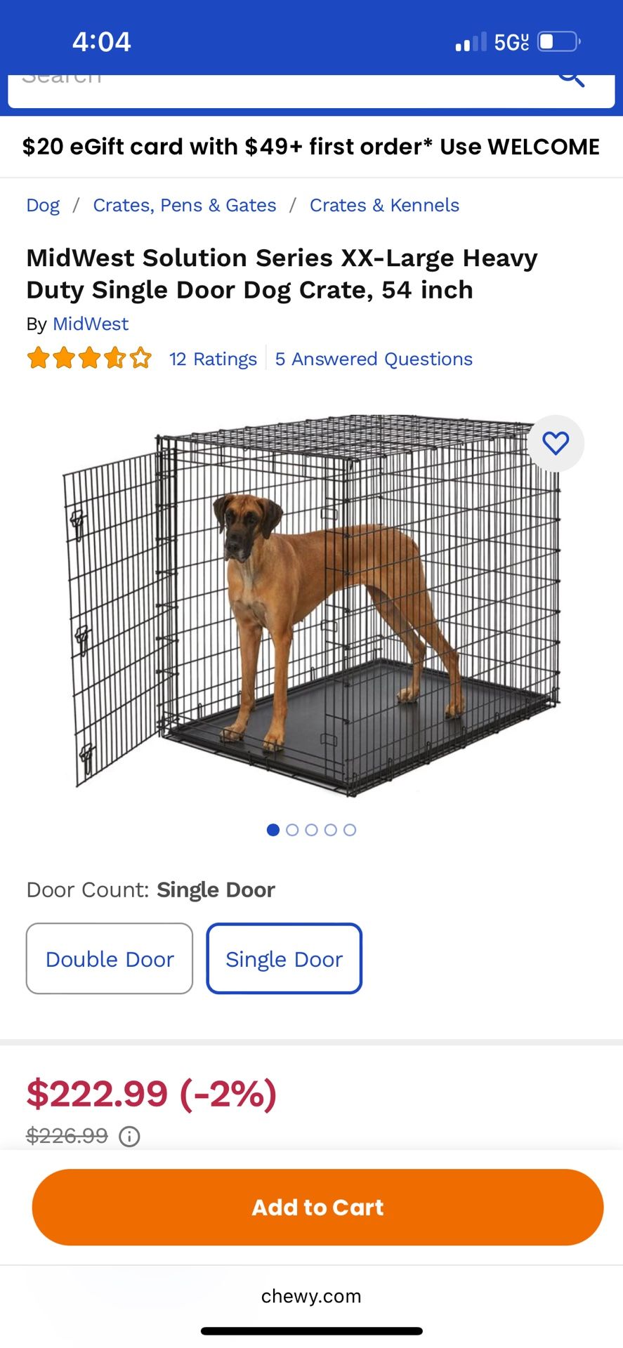 Dog Crate 