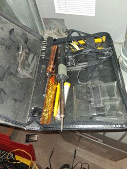 Soldering Iron Kit with Carry Case