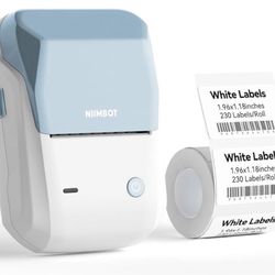 NIIMBOT B1 Label Maker Machine with 1 Tapes, Bluetooth Thermal Label Printer for Small Business