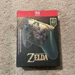 Zelda Switch 2 Nintendo Pro Controller Legend Of 