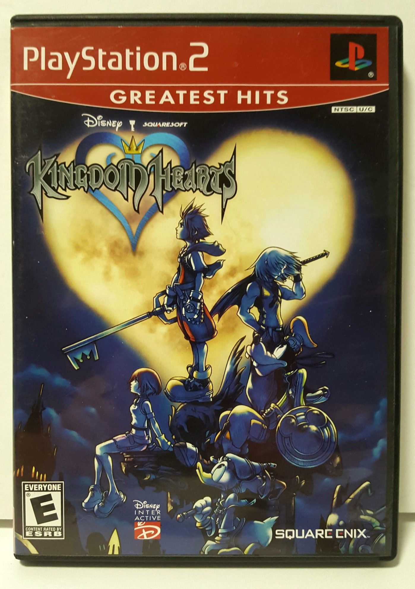 KingdomHearts PlayStation 2 videogame PS2 KingdomHearts game