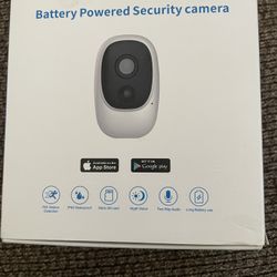 Battery Powered Indoor/Outdoor Security Camera