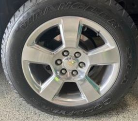 Chevy Tahoe Rims Chevrolet Suburban Wheels Silverado Snowflakes Trail Boss High Country LTZ Rst Z71 Yukon Sierra Denali Cadillac Escalade