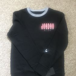 Brand New Boys Black Jordan Nike Sweatshirt Size L 