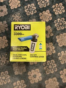 Ryobi Pressure Washer Foam Blaster