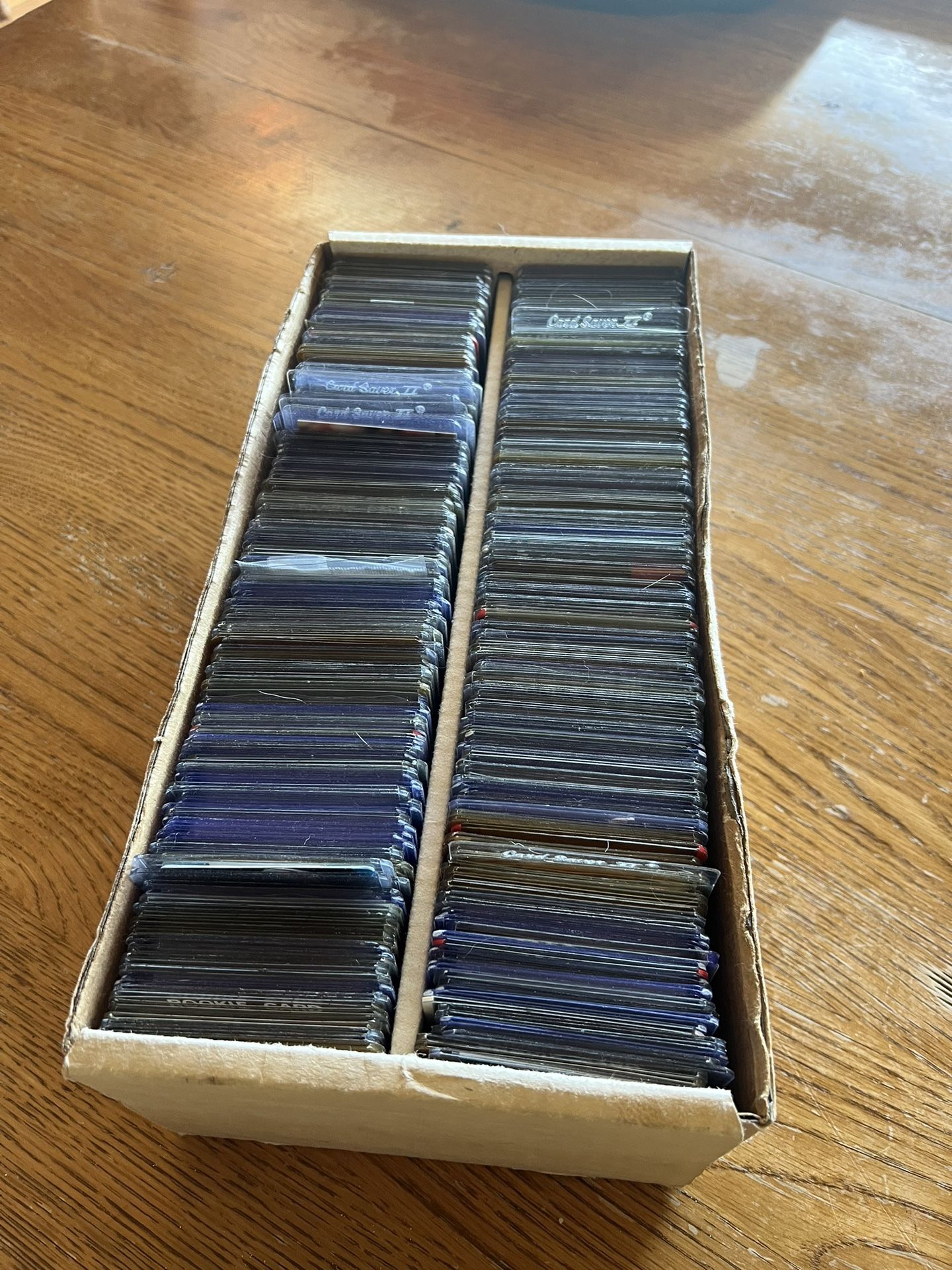400 Sports Cards In Top Loaders!
