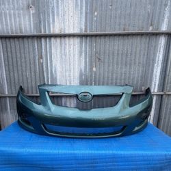 2009 2010 Toyota Corolla Front Bumper Green OEM (ORIGINAL)
