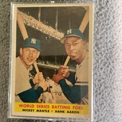 Batting Foes 58 Topps