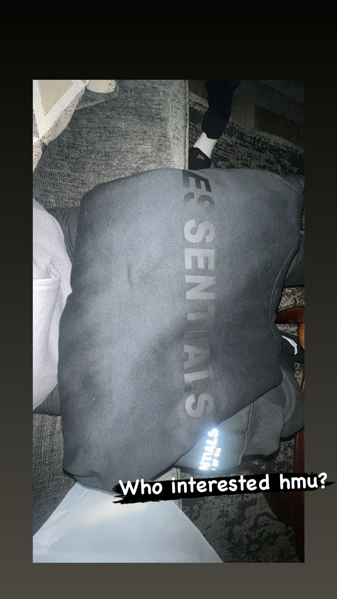 Essential Hoodie (used Once )
