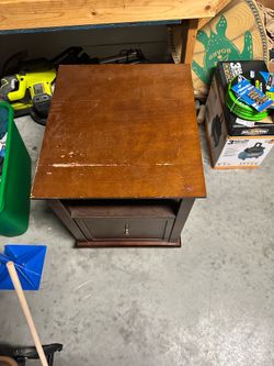 Wood Night Stand