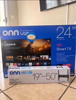 24in tv w/wall mount