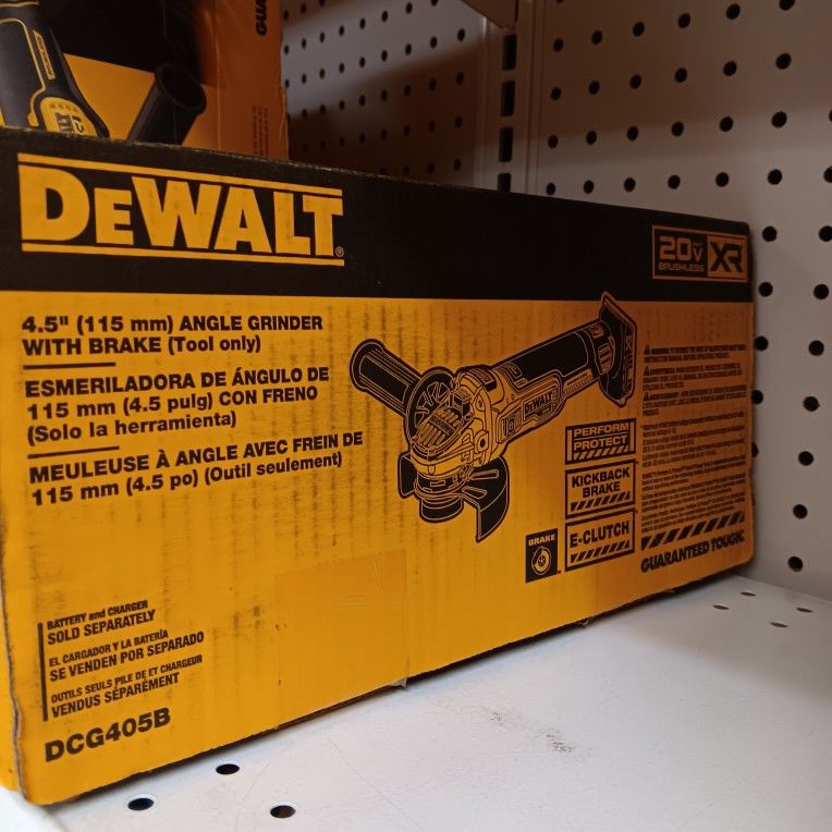 Dewalt new Grinder XR Brushless