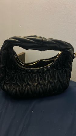 Black purse with adjustable strap  MOVE OUT SALE