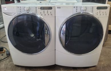Kenmore extra large capacity front loading washer and dryer