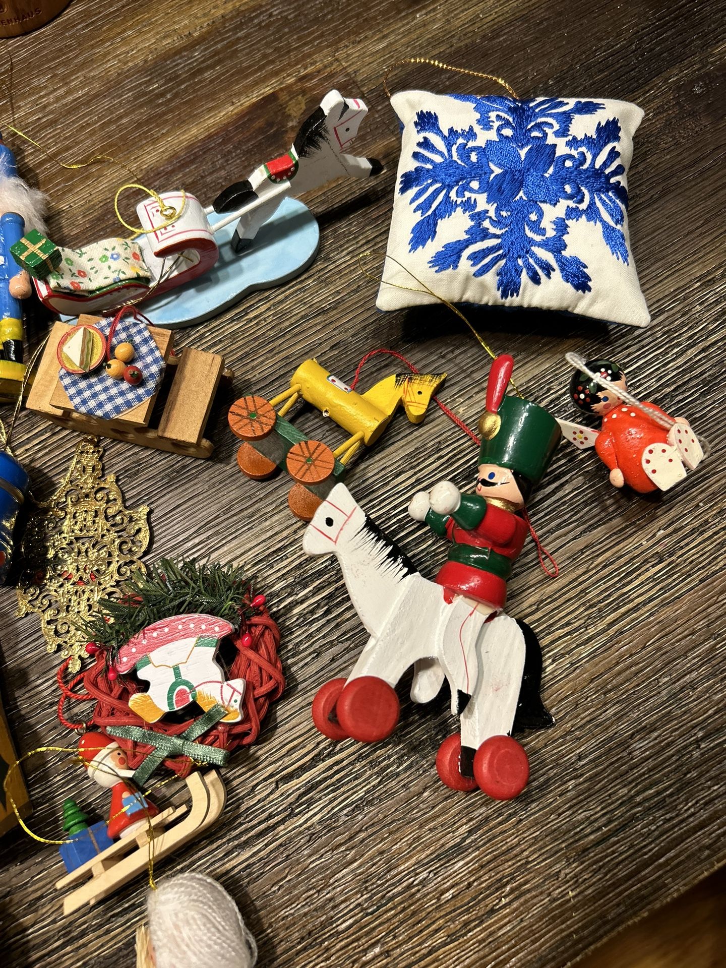 Vintage Christmas ornaments