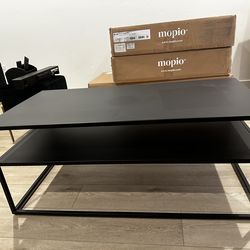 Black Metal Coffee Table
