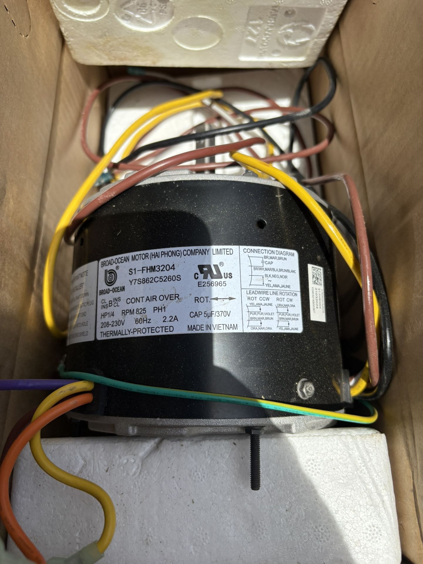 AC Fan Motor