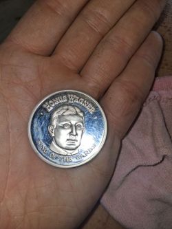 Honus Wagner Silver Medallion