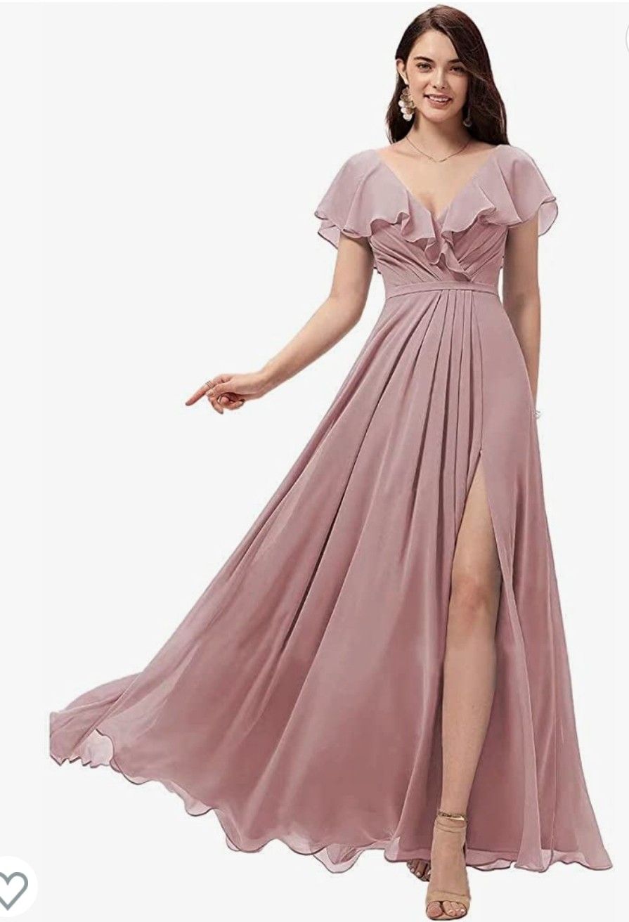 Dusty Rose Dress (Size 14)