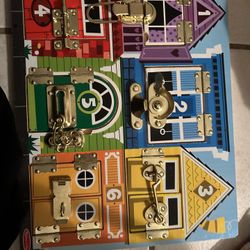 Melissa And Doug Latch Puzzle 
