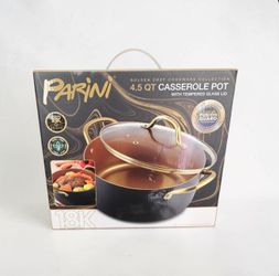 Parini 4.5-Qt Casserole Pot - Golden Chef Cookware Collection (Brand New in Box)