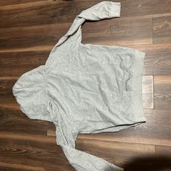 Chrome hearts triple cross paper jam zip up , light grey