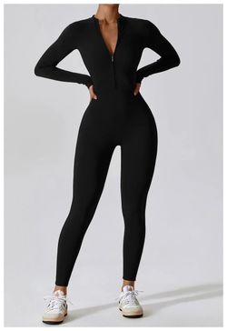 Women's zippered jumpsuit