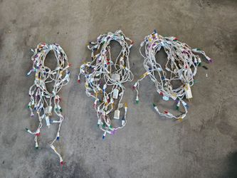 Multi Color Dangling Christmas Lights