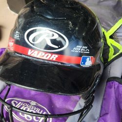 Softball Helmet..plus Bonus Bag