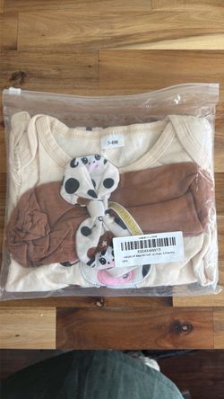 WINGECAT Baby Girl Outfit Set 3-6 Months