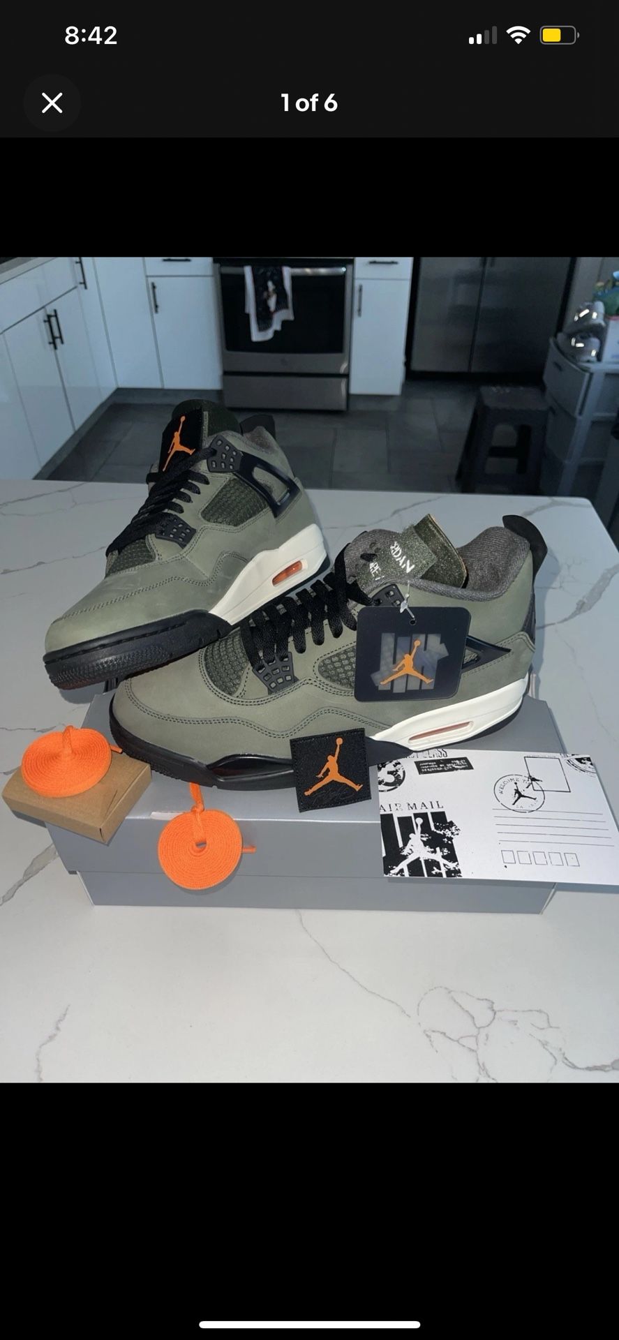 Jordan 4 Undefeated Size 11