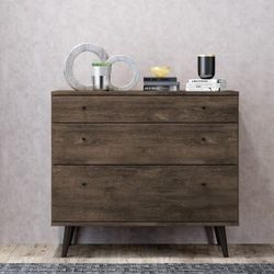 *BRAND NEW* Drawer Dresser Oak | Ideal Furniture For Indoor
