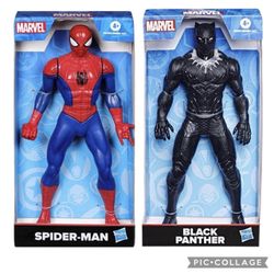 Marvel Spider-Man & Black Panther Action Figures