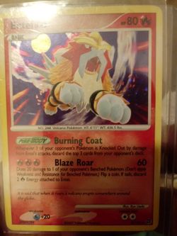 Entei 2007 pokemon card