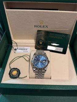 Rolex Datejust 41 Blue 2026