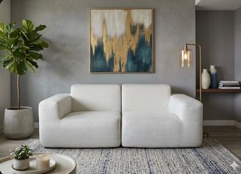 Cream Cloud-Comfort Loveseat