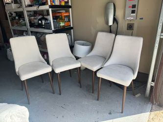 White chairs