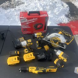 Dewalt And Milwaukee